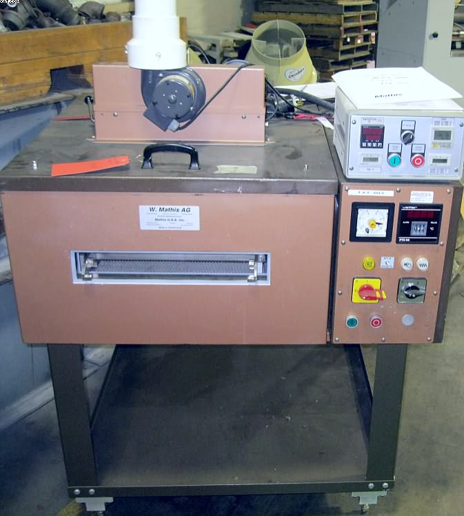 WERNER MATHIS Lab Coater & Dryer, 2008 yr.